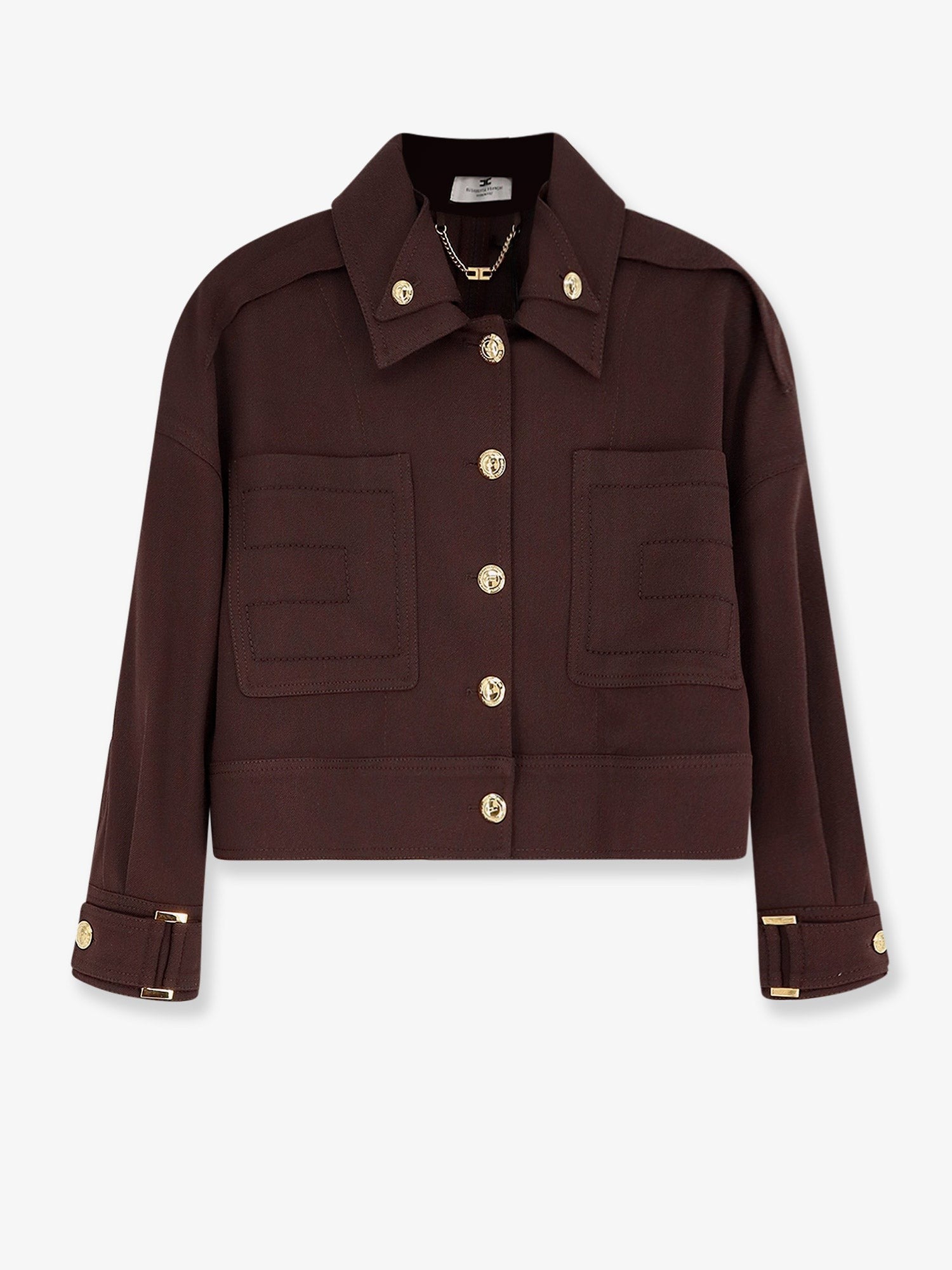 Elisabetta Franchi Elisabetta Franchi - Cropped viscose jacket