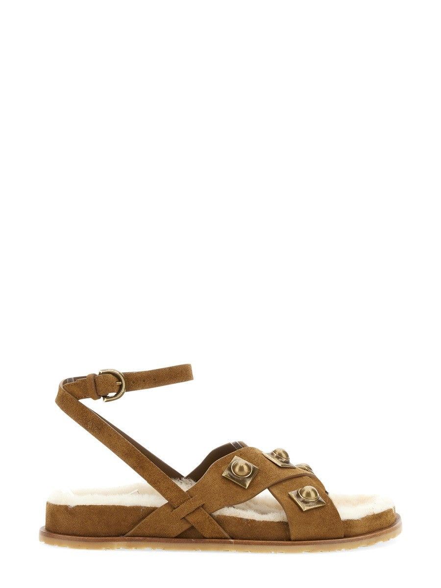 "CROWN ME" SANDAL