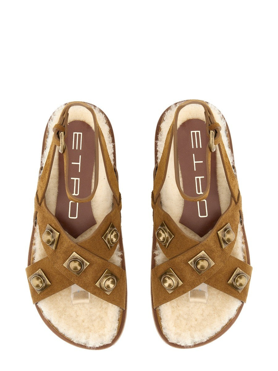"CROWN ME" SANDAL
