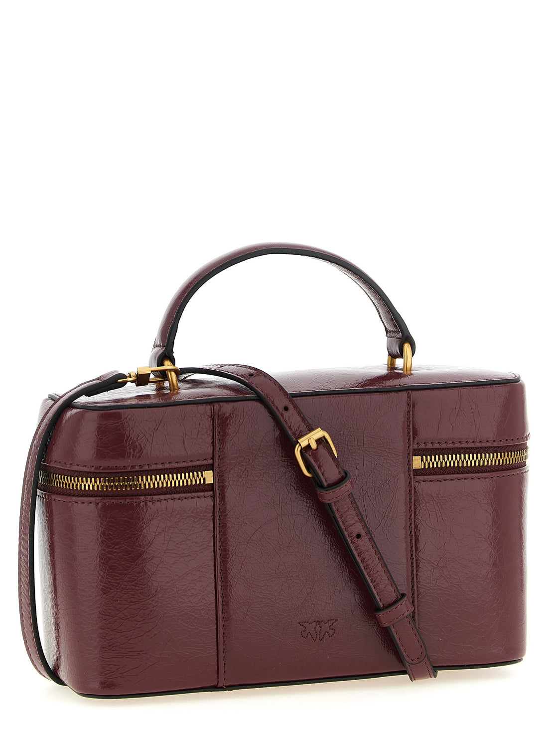 Pinko - Crumpled effect leather handbag crumpled-effect-leather-handbag_c24cb293-23d1-42b8-b2f0-aa74848d0ade
