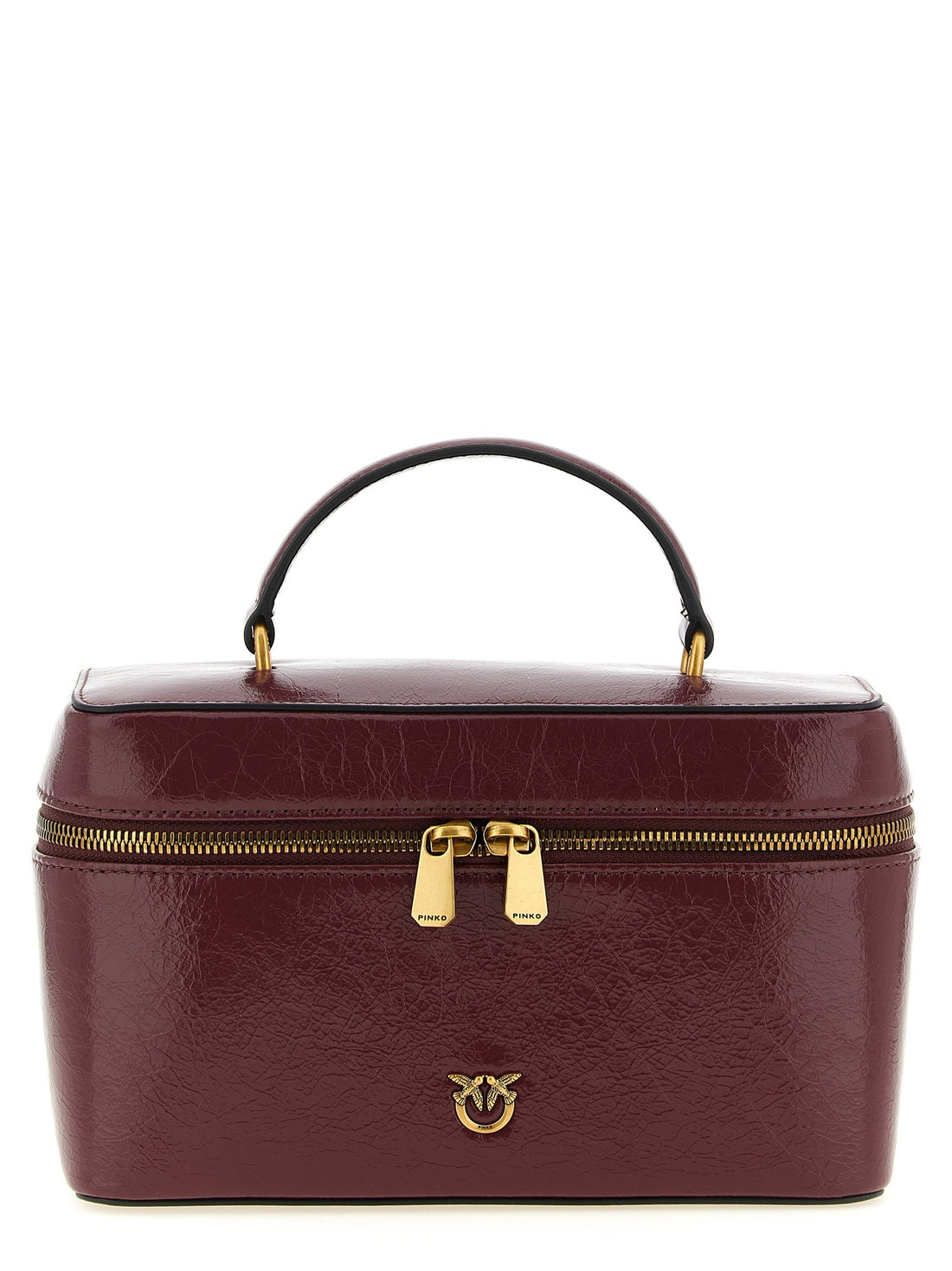 Pinko - Crumpled effect leather handbag crumpled-effect-leather-handbag_c24cb293-23d1-42b8-b2f0-aa74848d0ade