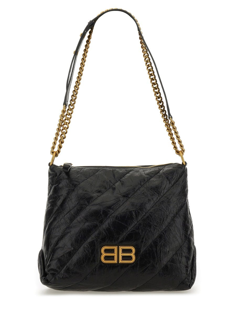 CRUSH ZIPPED HOBO BAG