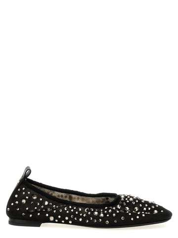 'Crystal' ballet flats