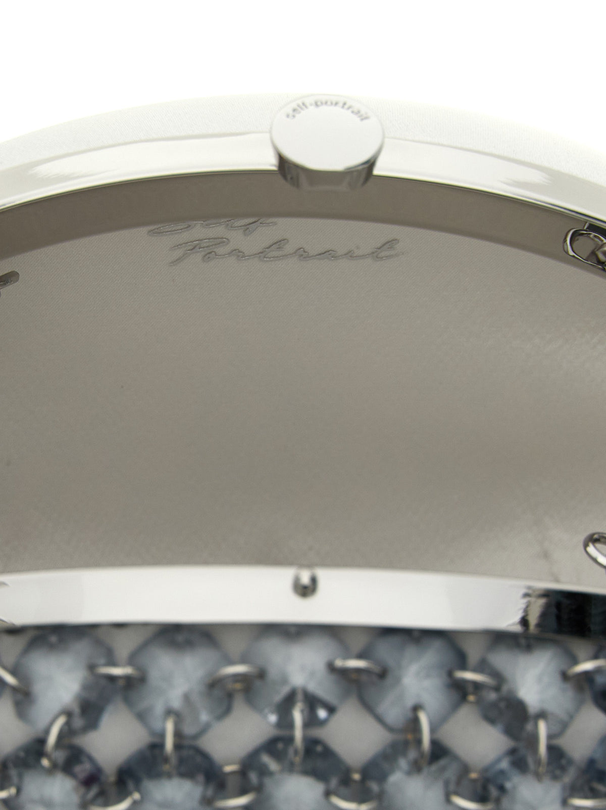 SELF PORTRAIT - 'Crystal Chain' clutch