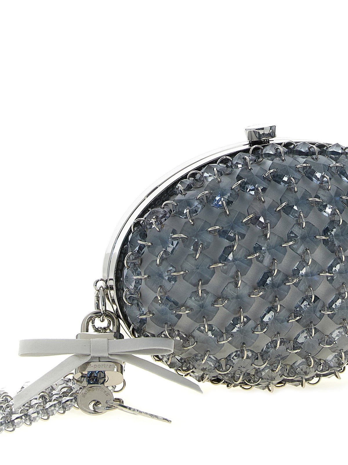 SELF PORTRAIT - 'Crystal Chain' clutch