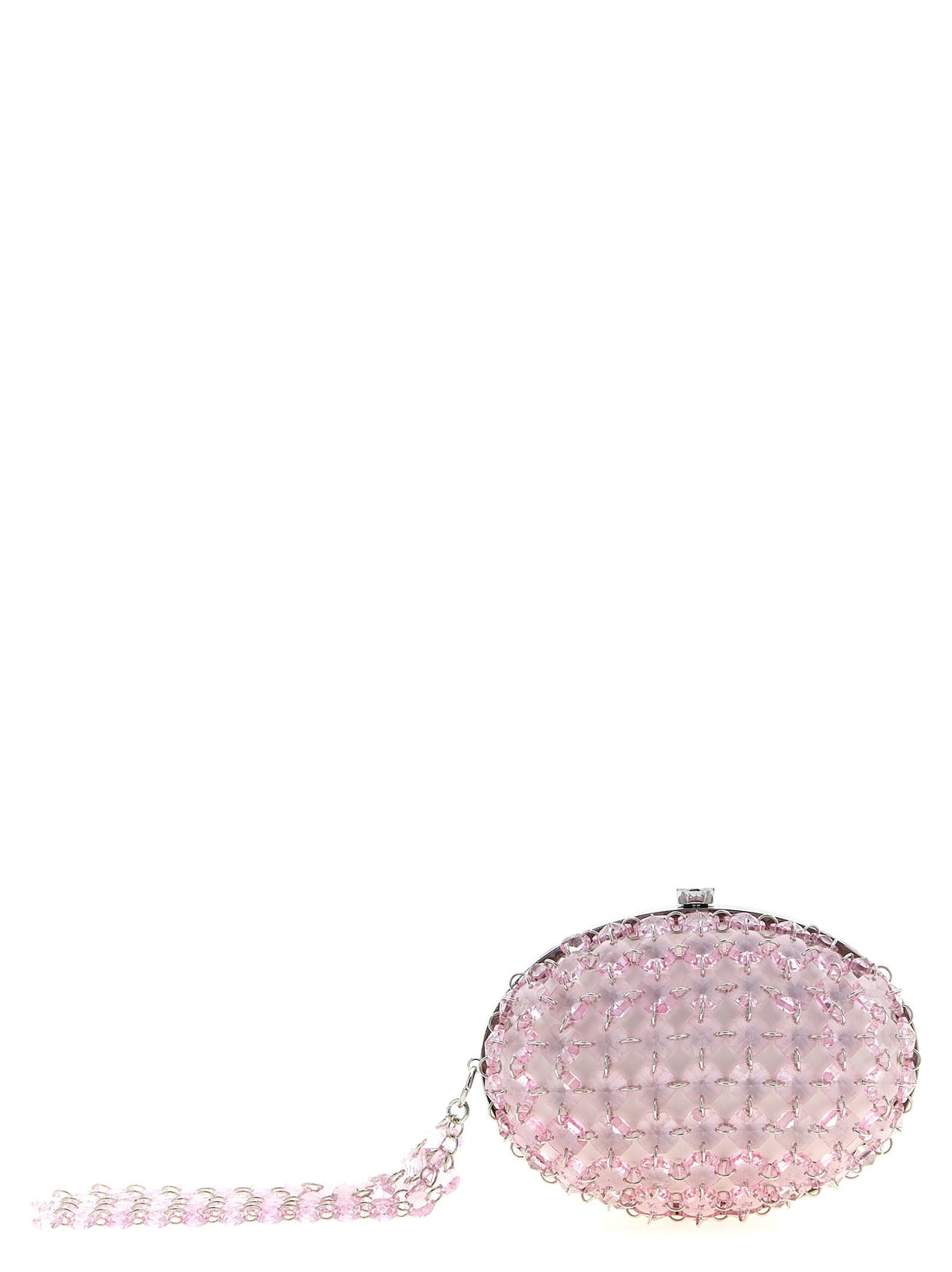 SELF PORTRAIT - 'Crystal Chain' clutch Pink U