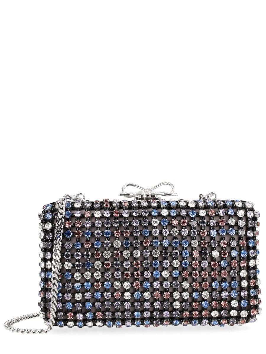 SELF-PORTRAIT - "CRYSTAL CHAINMAIL" CLUTCH BAG crystal-chainmail-clutch-bag_c8fc2567-0c9d-4bc8-adad-9a81fa4e0874