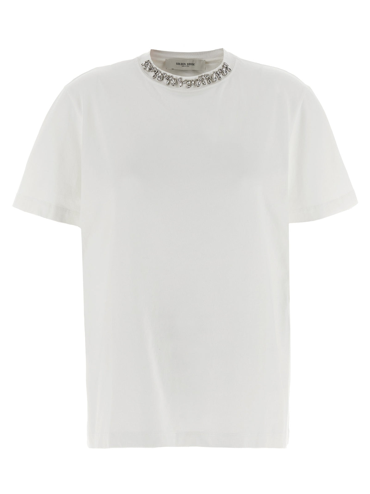 Golden Goose - Crystal crew neck t-shirt crystal-crew-neck-t-shirt_000d01a6-0fcf-46d2-a5a4-4b5f24e0dd9c