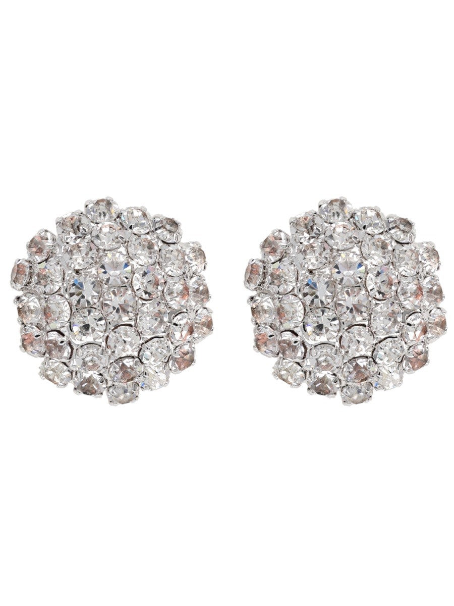 SELF-PORTRAIT "CRYSTAL FLOWER" EARRINGS