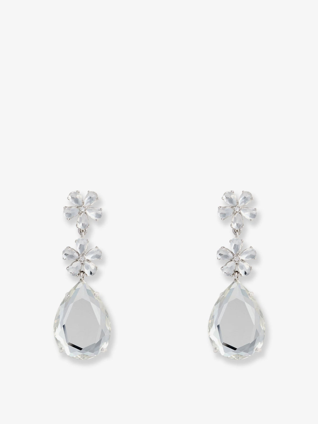 SELF PORTRAIT - Crystal Flower Tiered Earrings crystal-flower-tiered-earrings_c533cff8-cbc9-46d9-a04c-9f152fa38c13