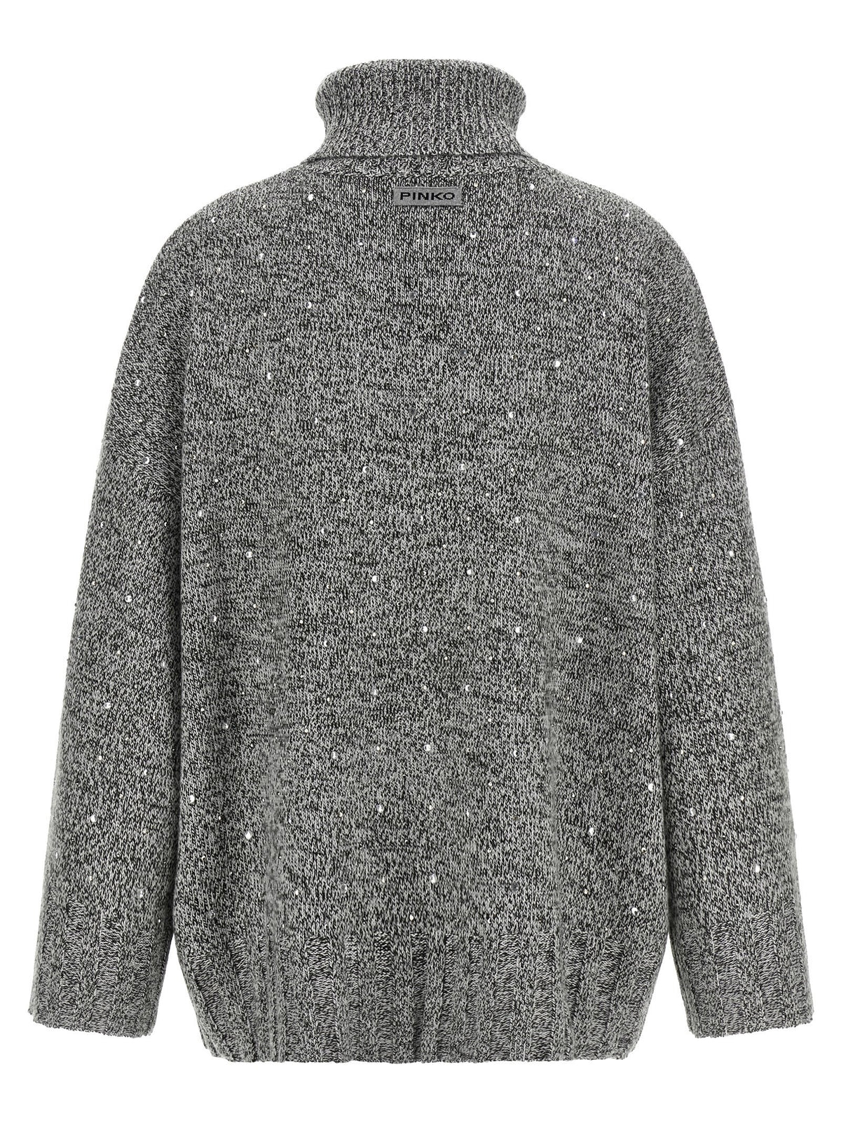 Pinko - Crystal turtleneck sweater