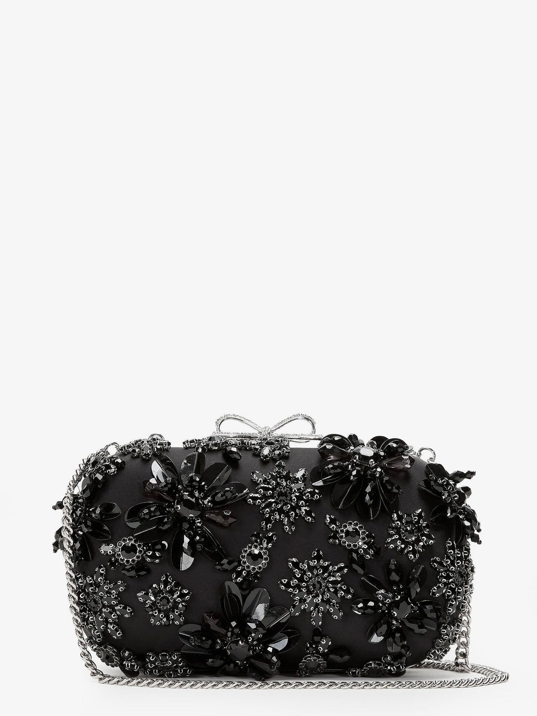 SELF PORTRAIT Crystals clutch bag