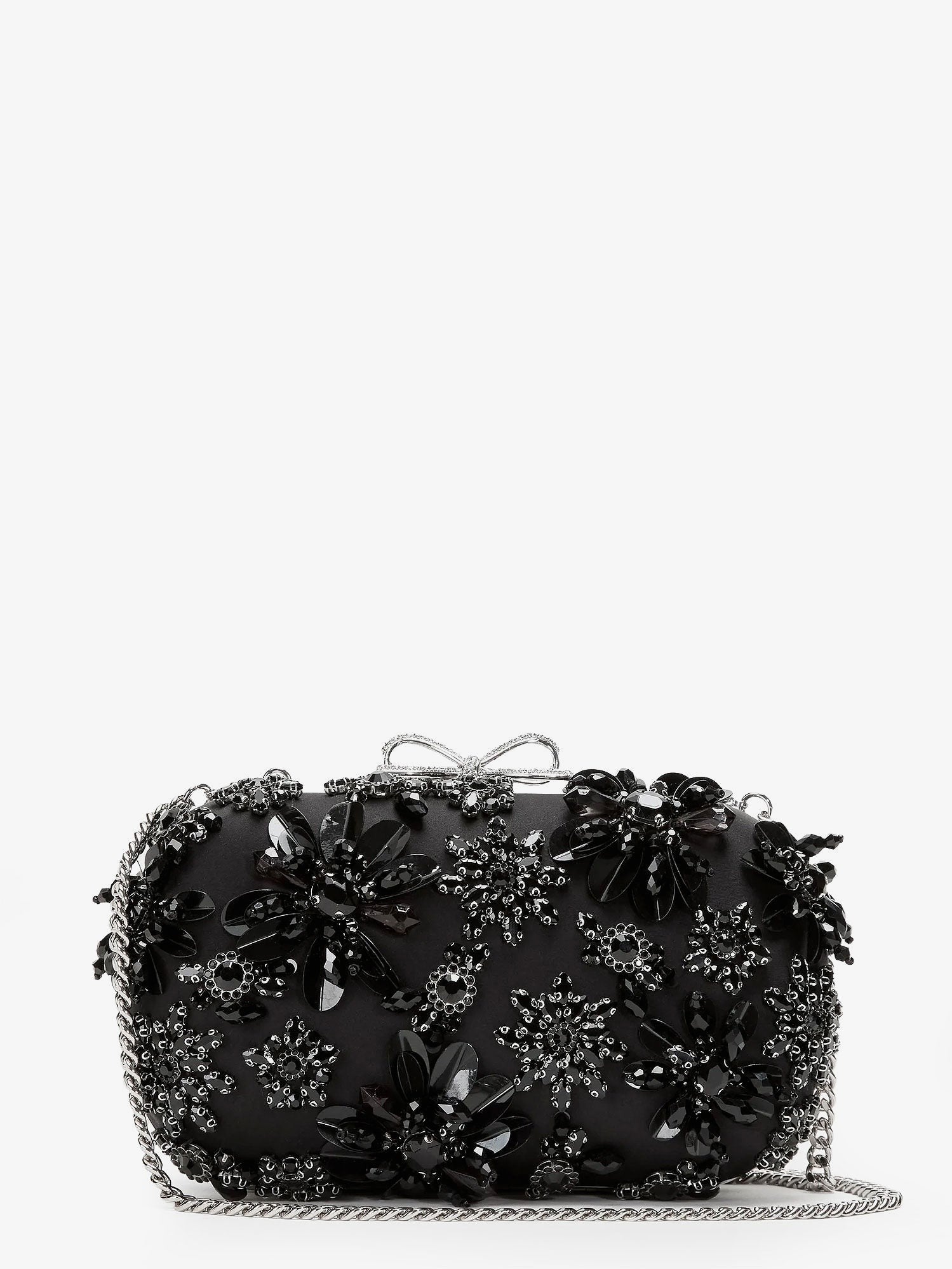 SELF PORTRAIT Crystals clutch bag