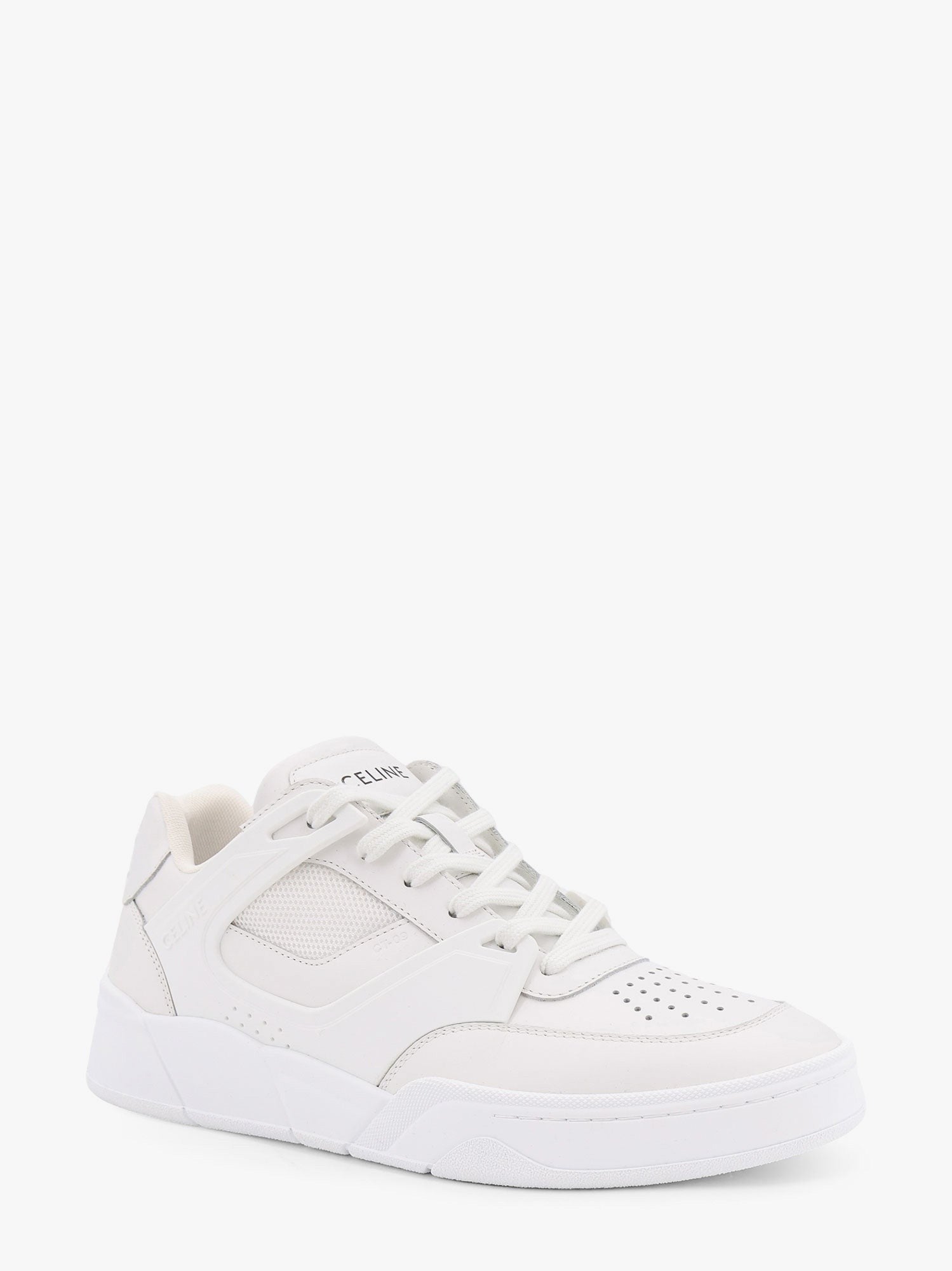 CT-09 leather sneakers with mesh inserts