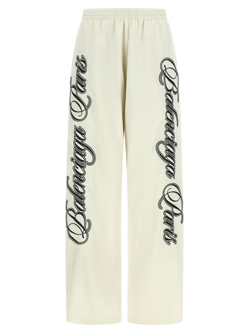 Balenciaga - 'Cursive' reversible pants
