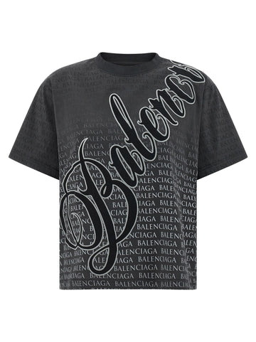 Balenciaga - 'Cursive' T-shirt
