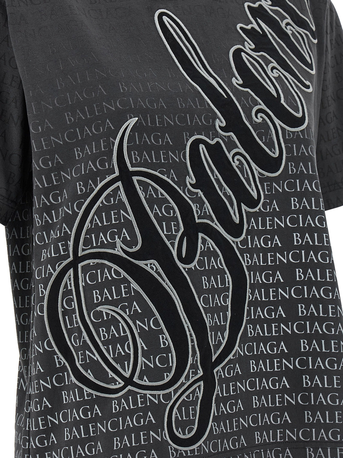 Balenciaga - 'Cursive' T-shirt
