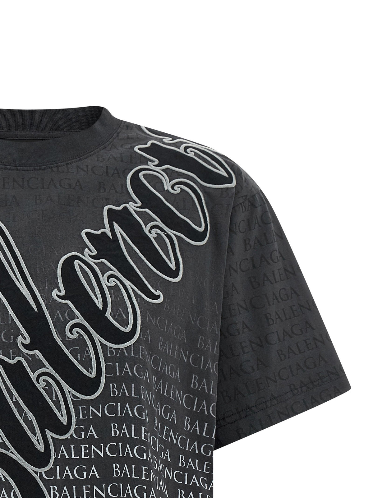 Balenciaga - 'Cursive' T-shirt