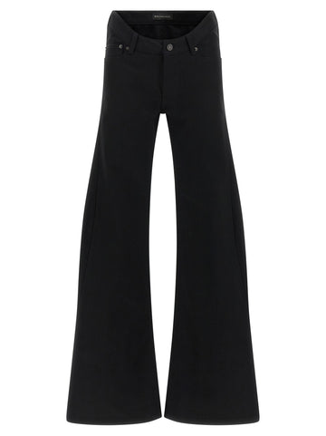 Balenciaga - Curved waist jeans