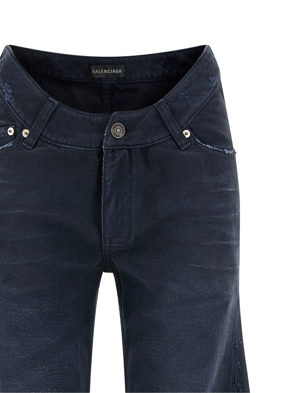 Balenciaga - Curved waist jeans