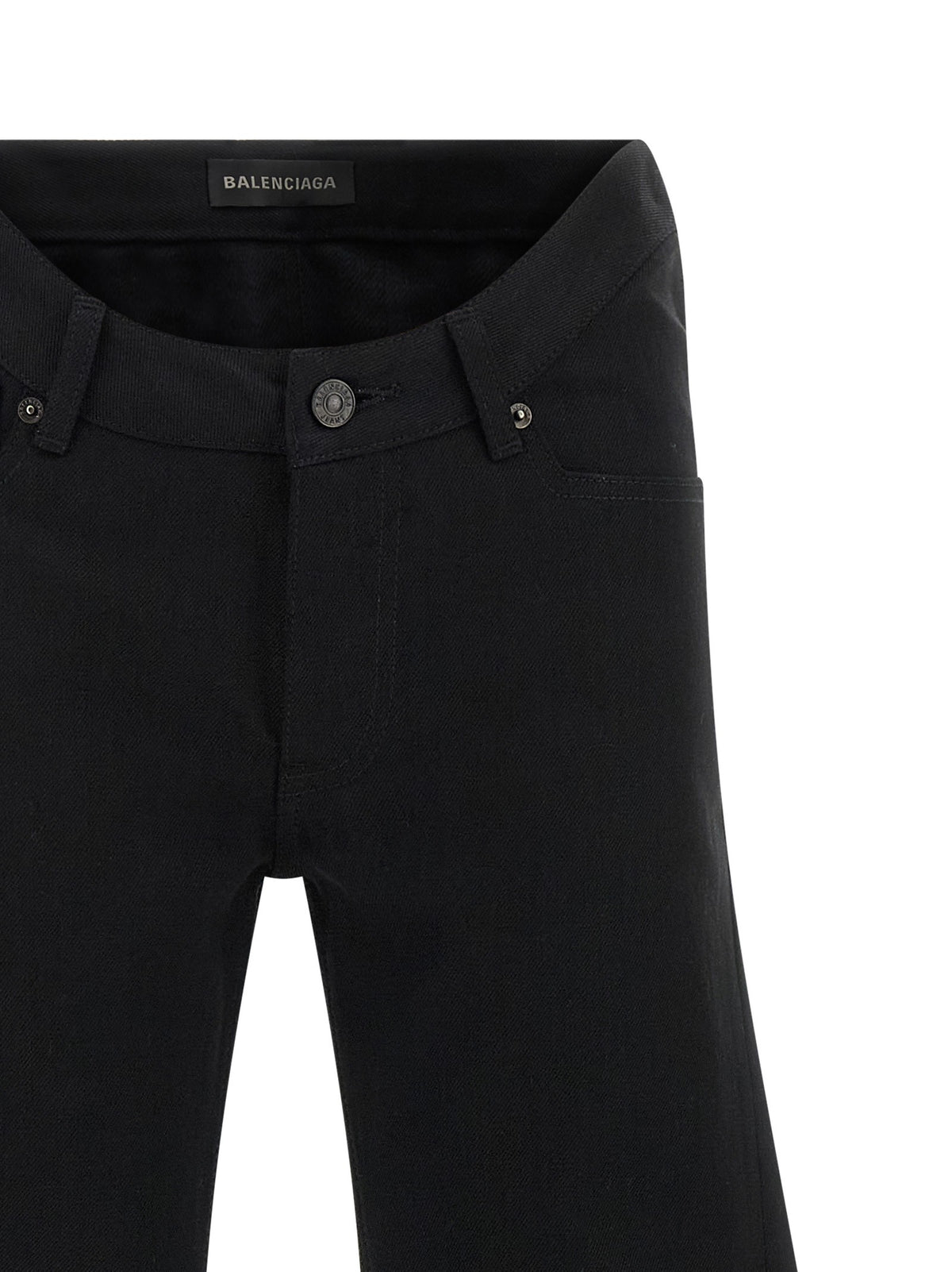 Balenciaga - Curved waist jeans