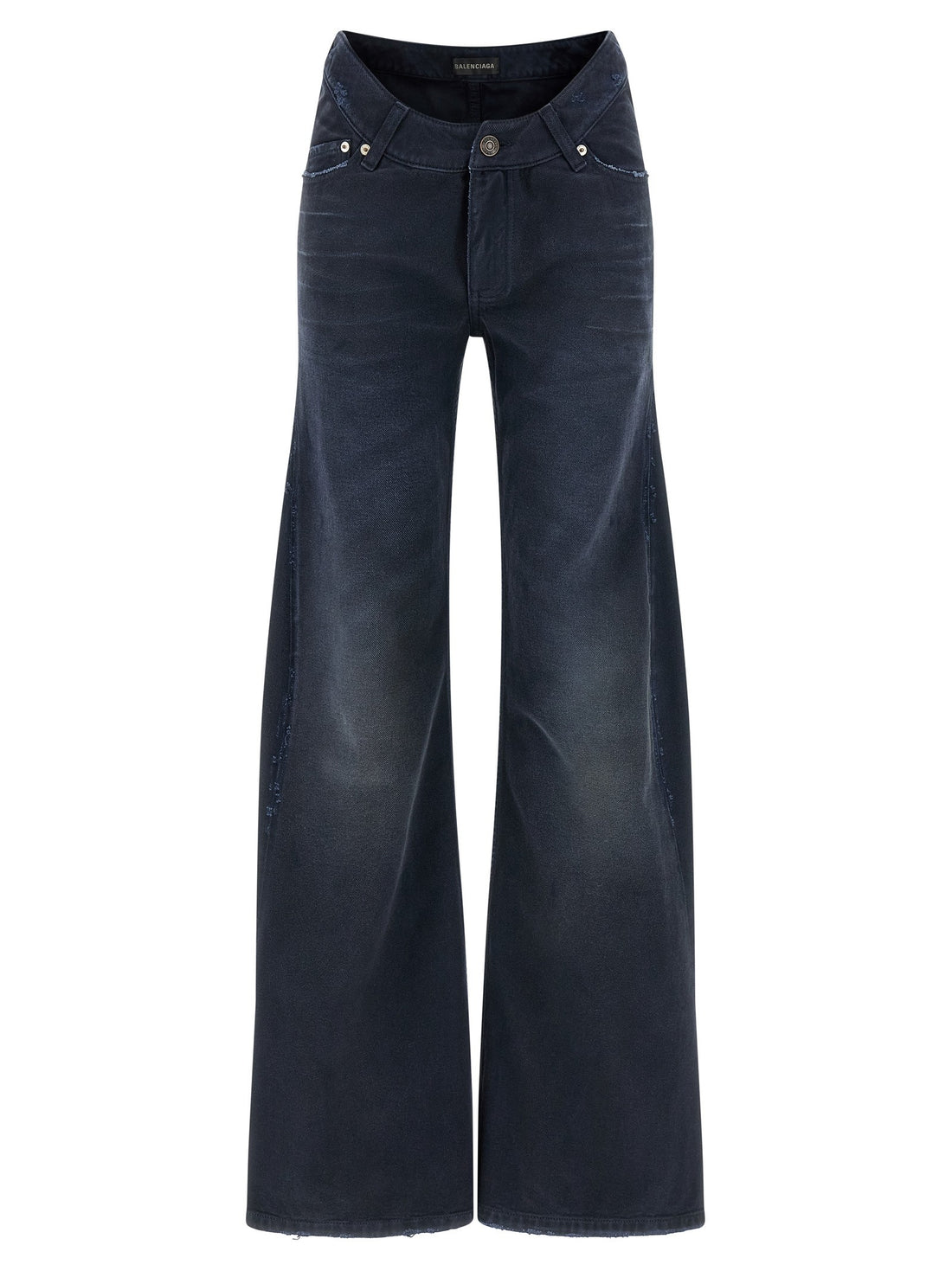 Balenciaga - Curved waist jeans Blue 24