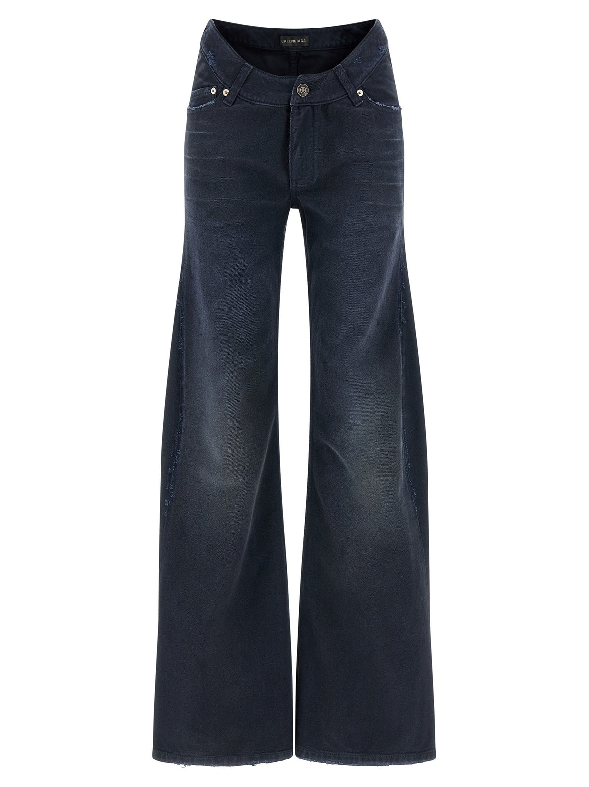 Balenciaga - Curved waist jeans
