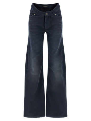 Balenciaga - Curved waist jeans