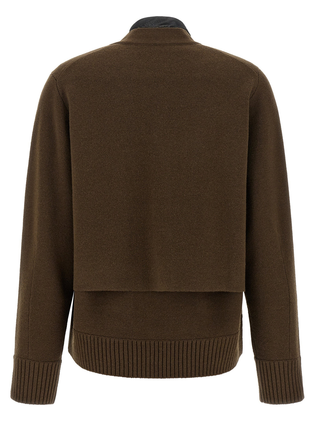 SACAI - Cut-out cardigan Brown