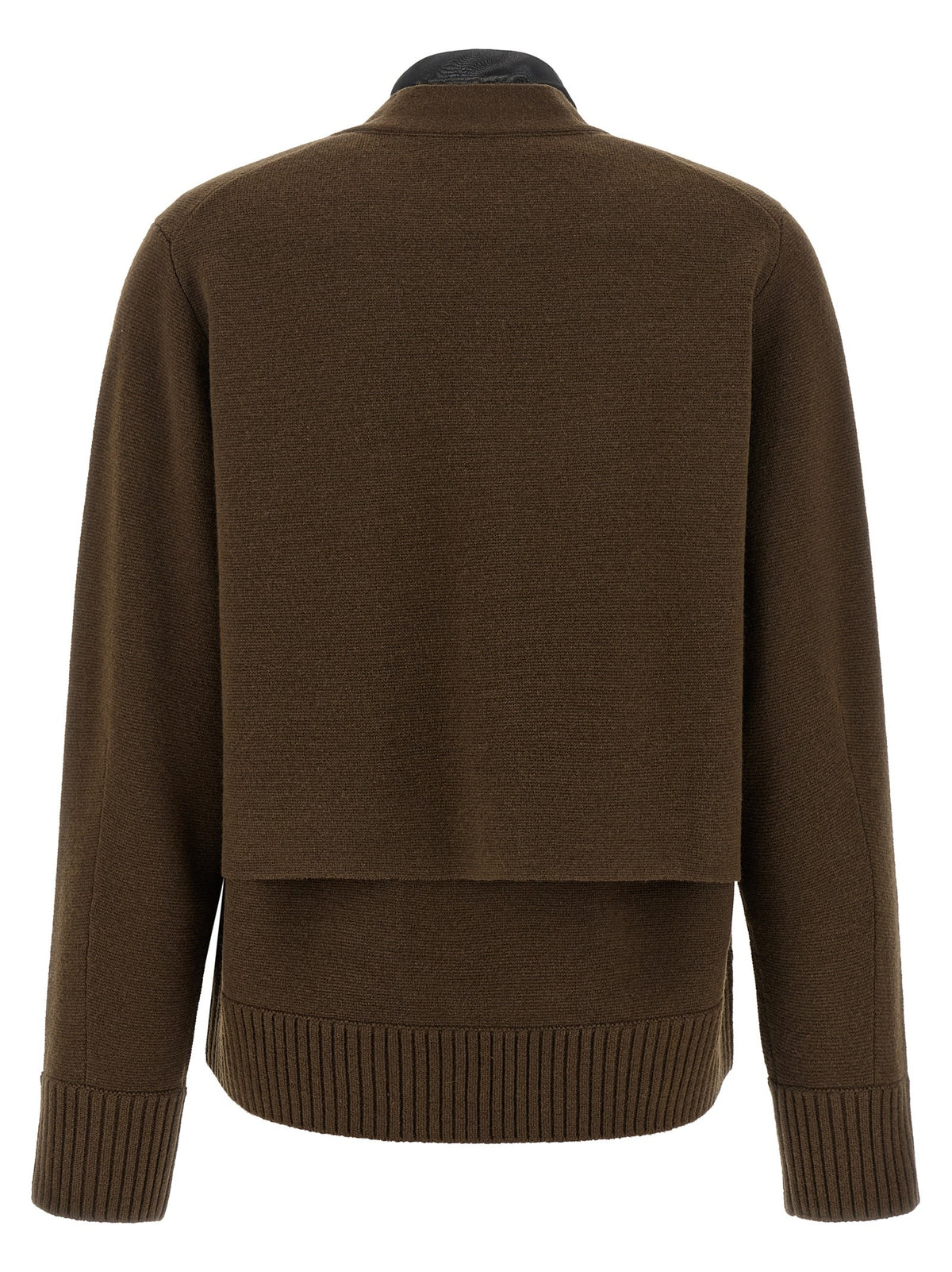 SACAI - Cut-out Wool Cardigan