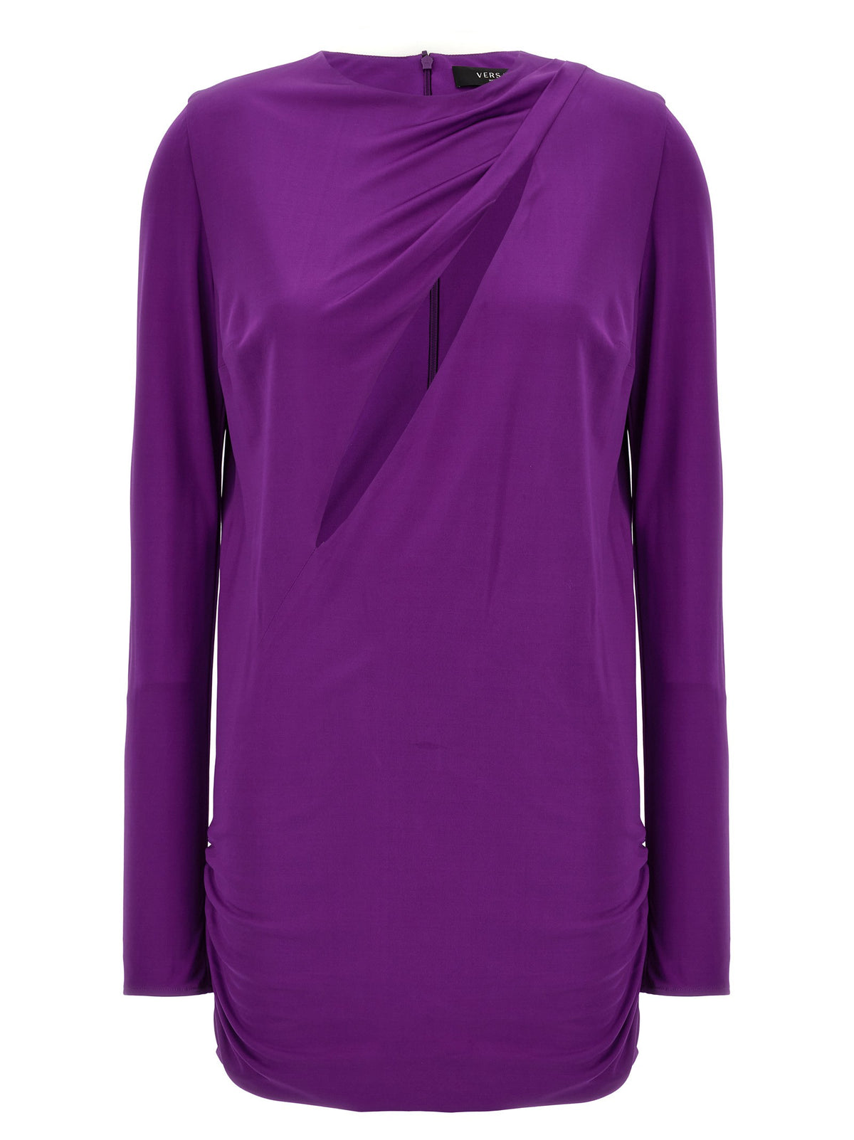 Versace - Cut out jersey dress