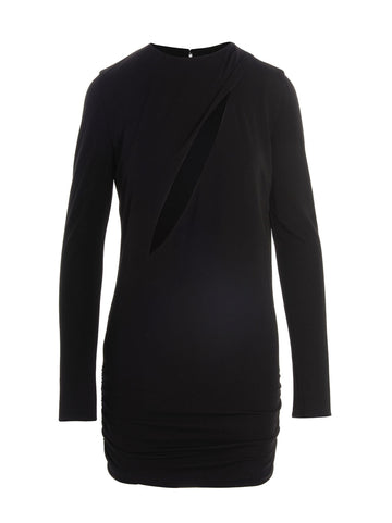 Versace - Cut out jersey dress