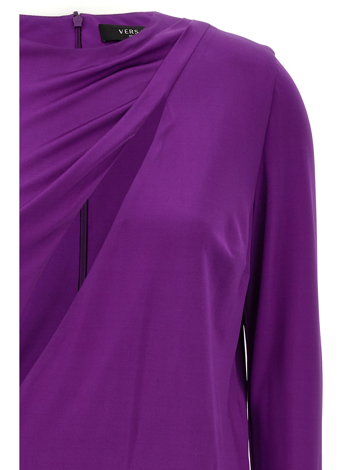 Versace - Cut out jersey dress