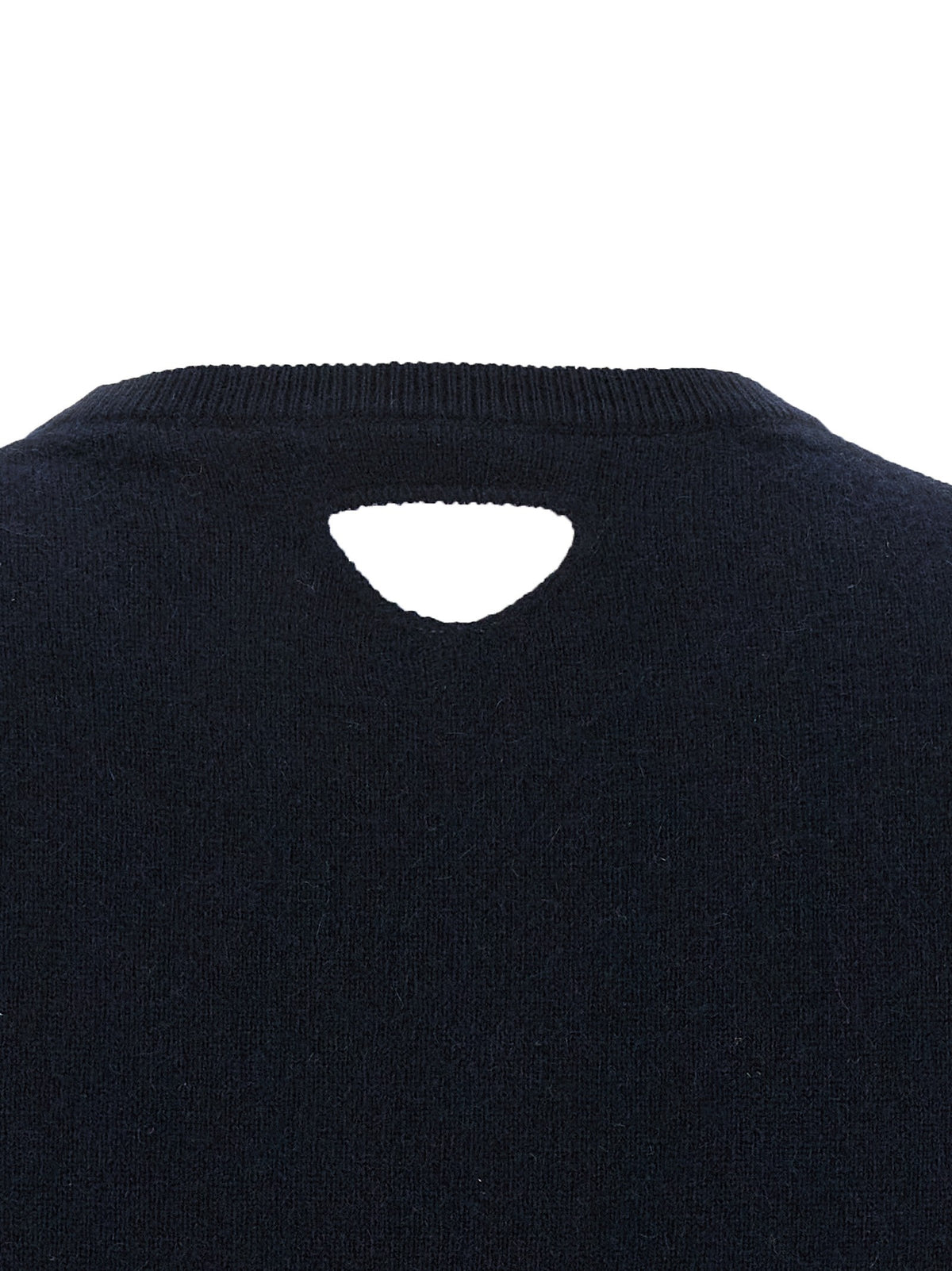 PRADA - Cut-out logo sweater