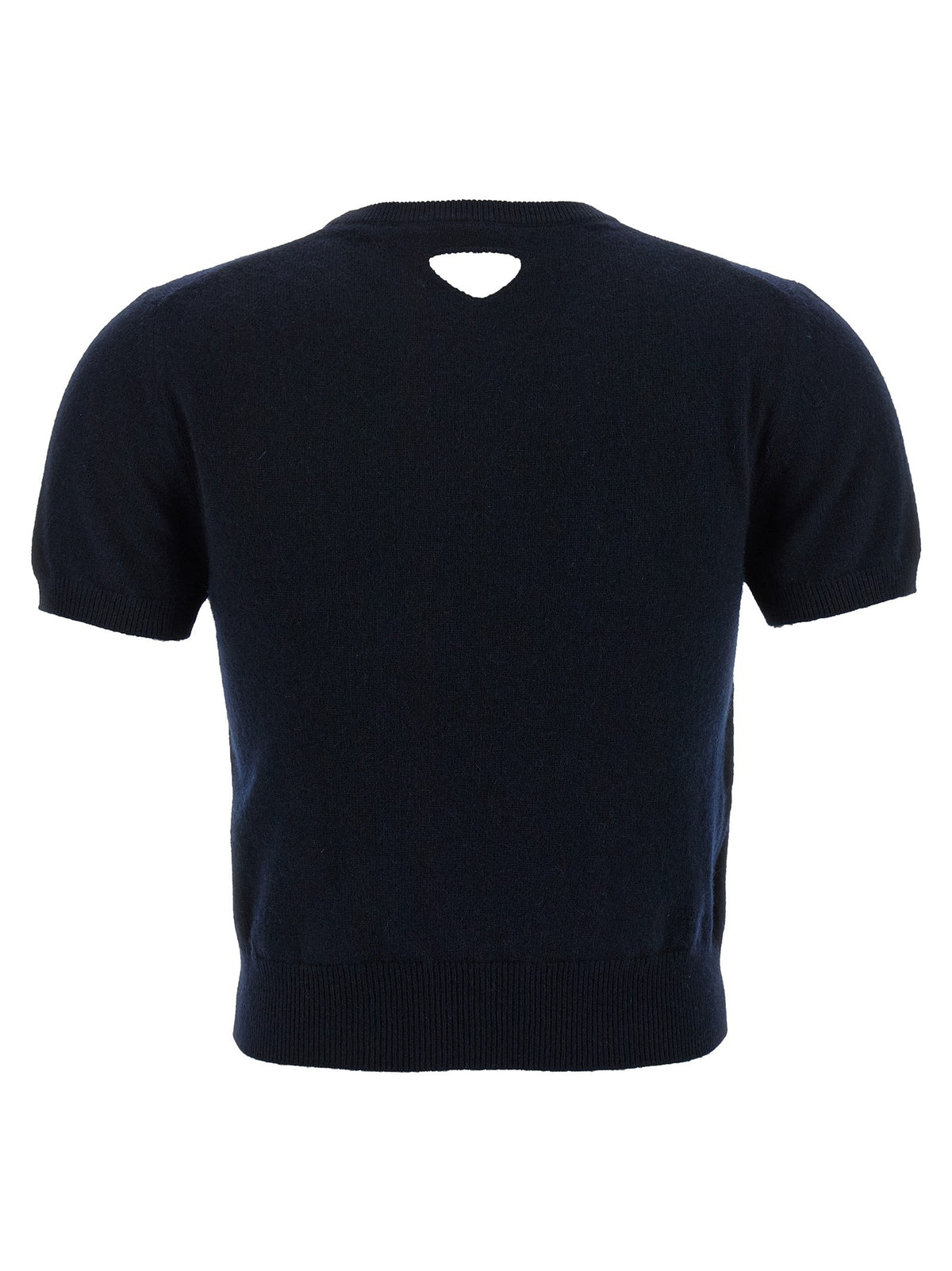 PRADA - Cut-out logo sweater