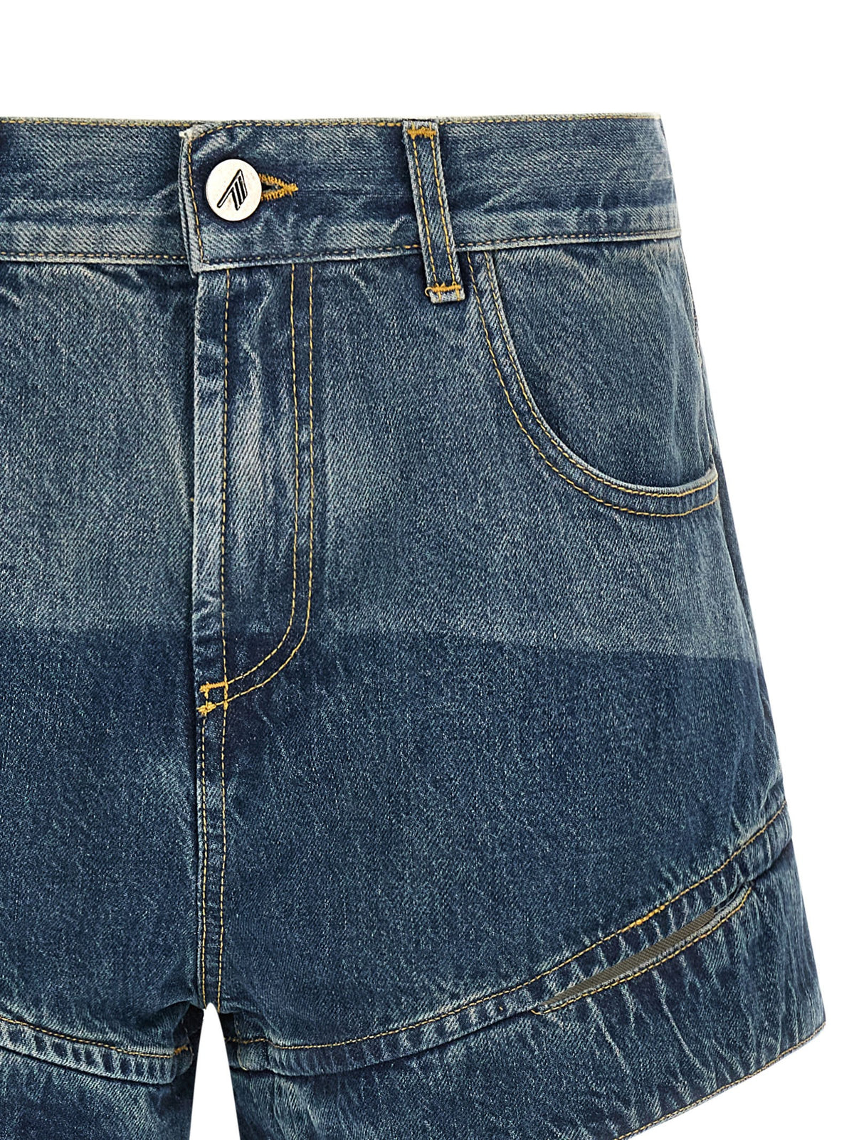 The Attico - Cut-out shorts