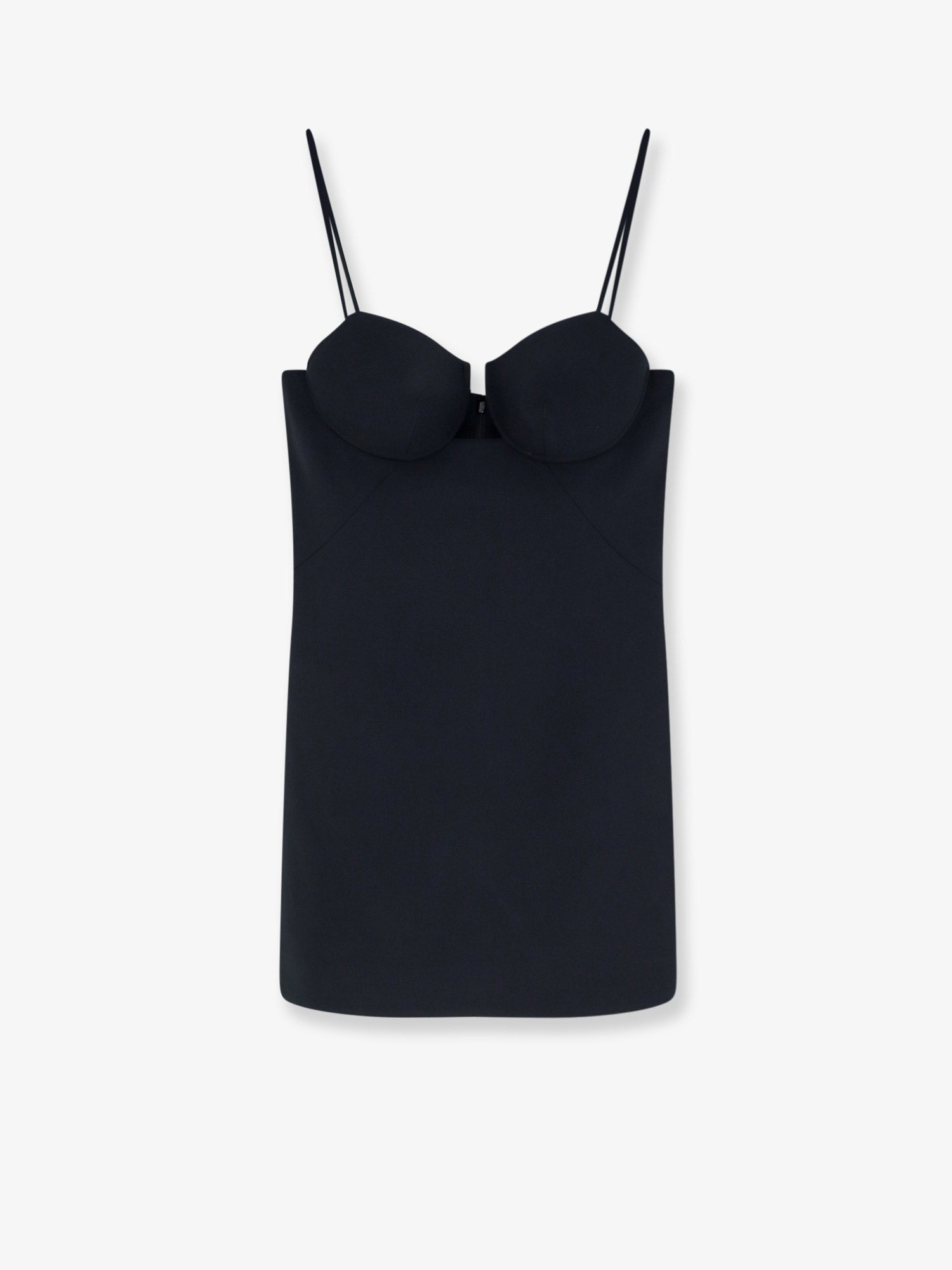 Givenchy Cutaway Satin Mini Dress