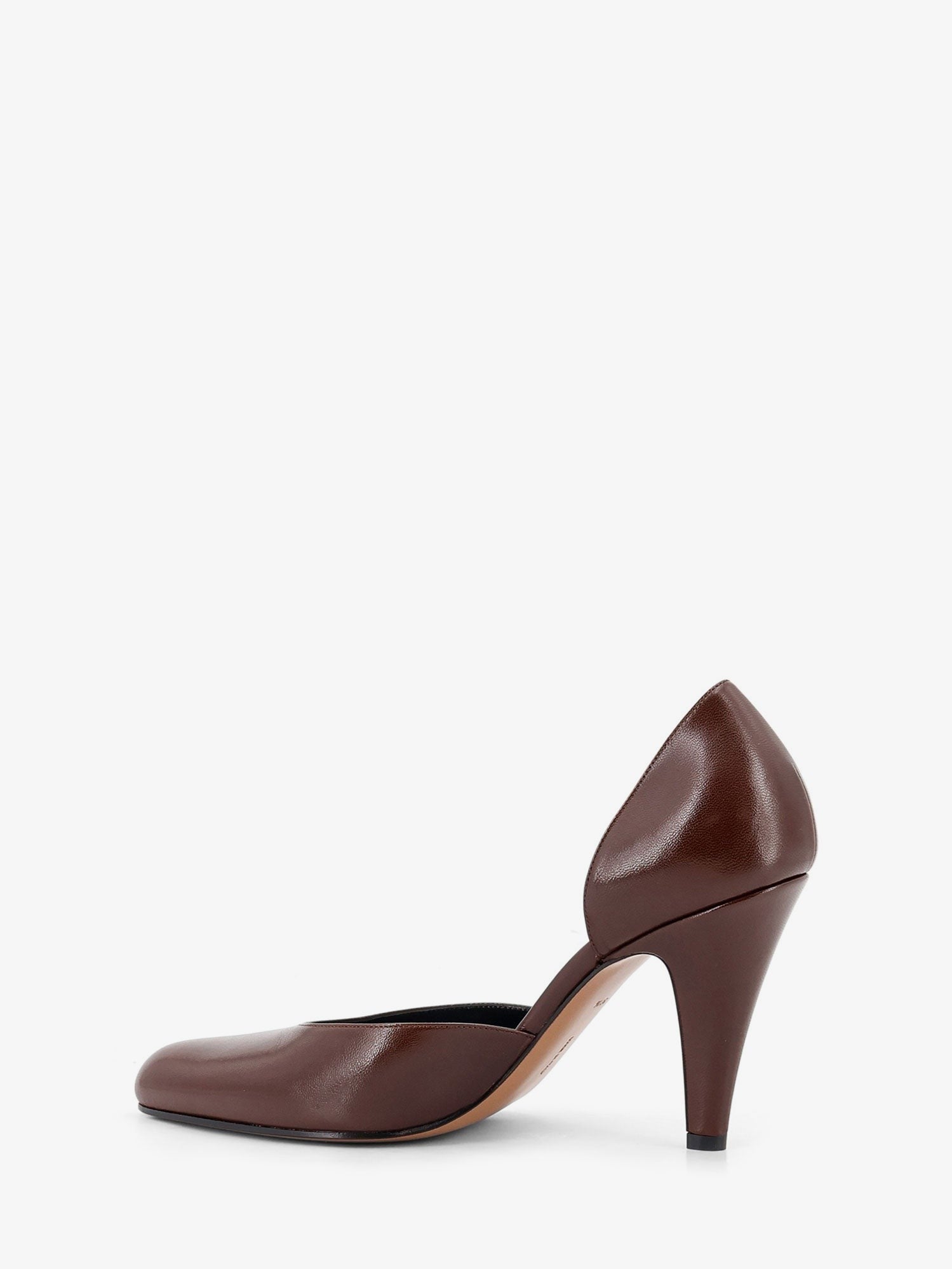 THE ROW - D'Orsay Ornella leather pumps