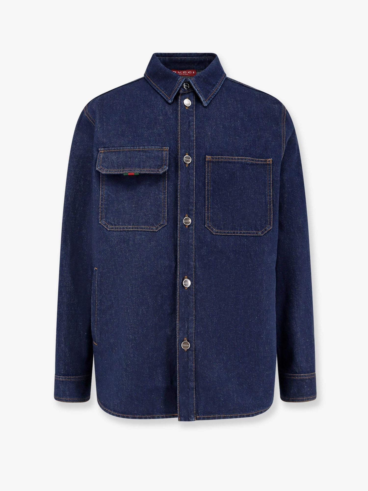 Dark denim shirt