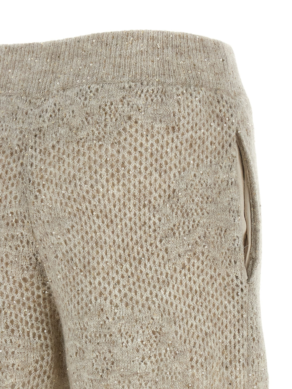 Brunello Cucinelli - 'Dazzling Abstact Leaf' pants
