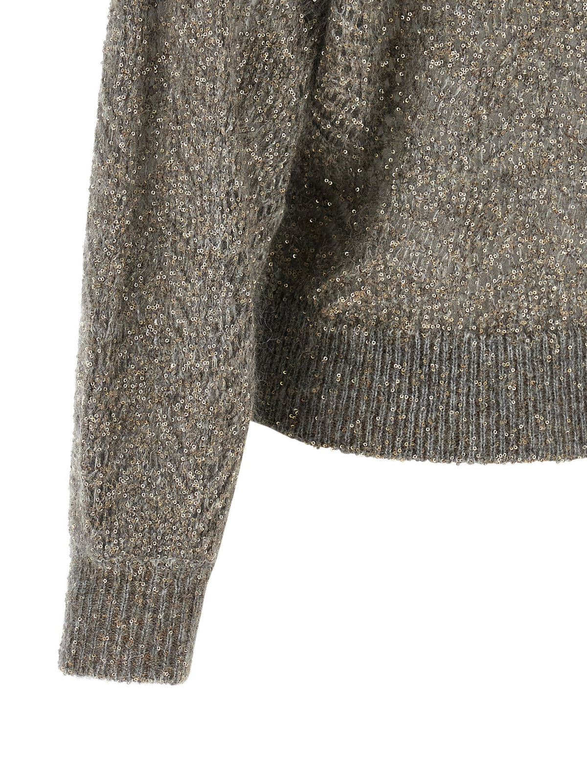 Brunello Cucinelli - 'Dazzling Abstract Leaf' sweater