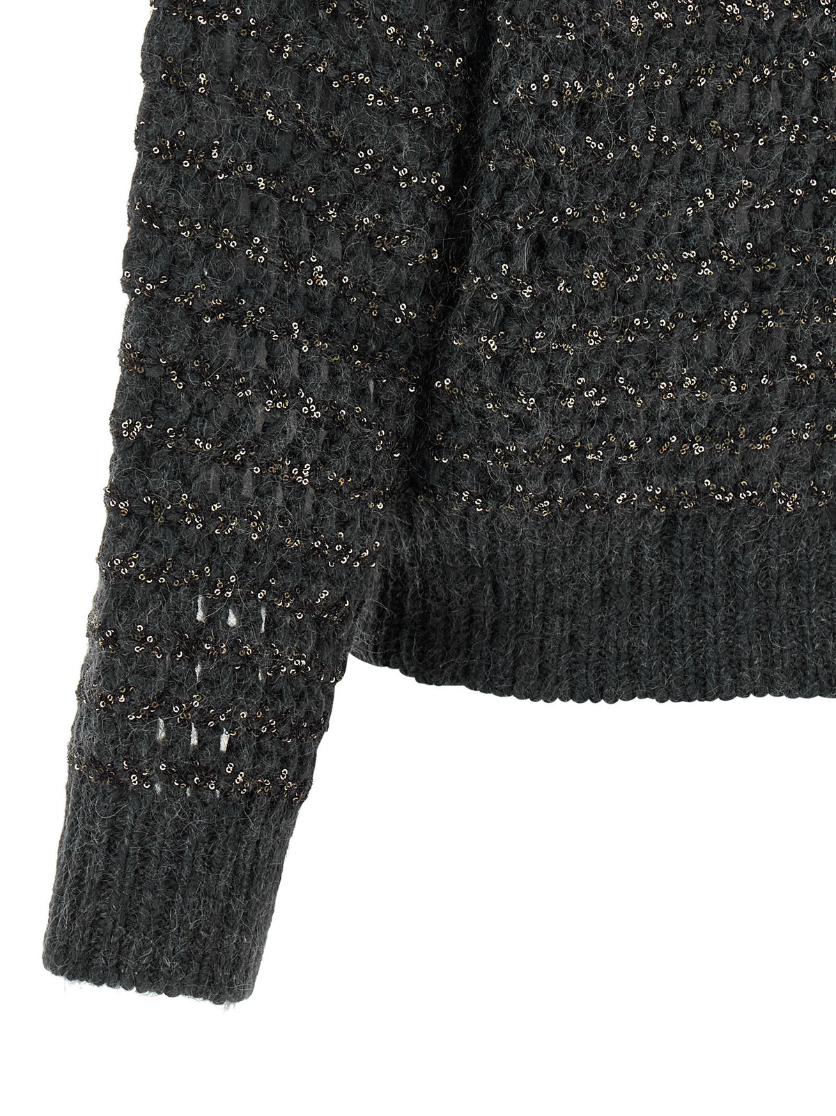 Brunello Cucinelli - 'Dazzling Braids' sweater