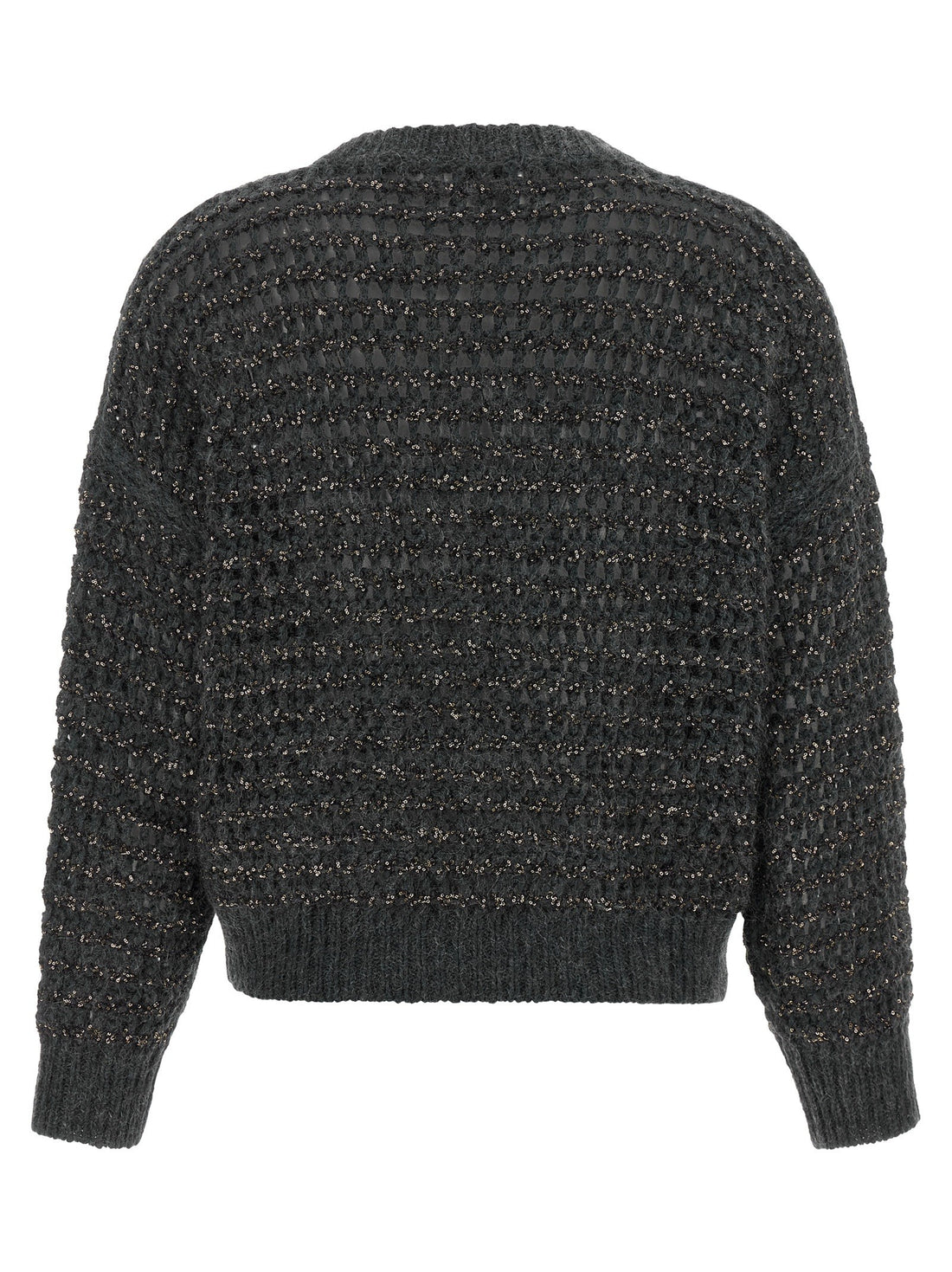 Brunello Cucinelli - 'Dazzling Braids' sweater