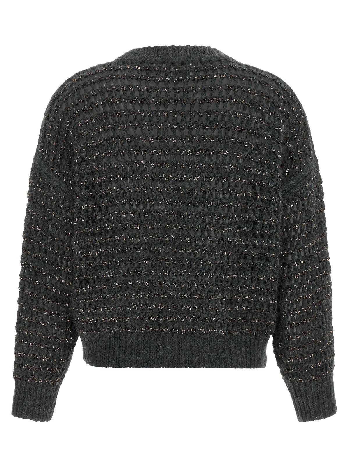 Brunello Cucinelli - 'Dazzling Braids' sweater