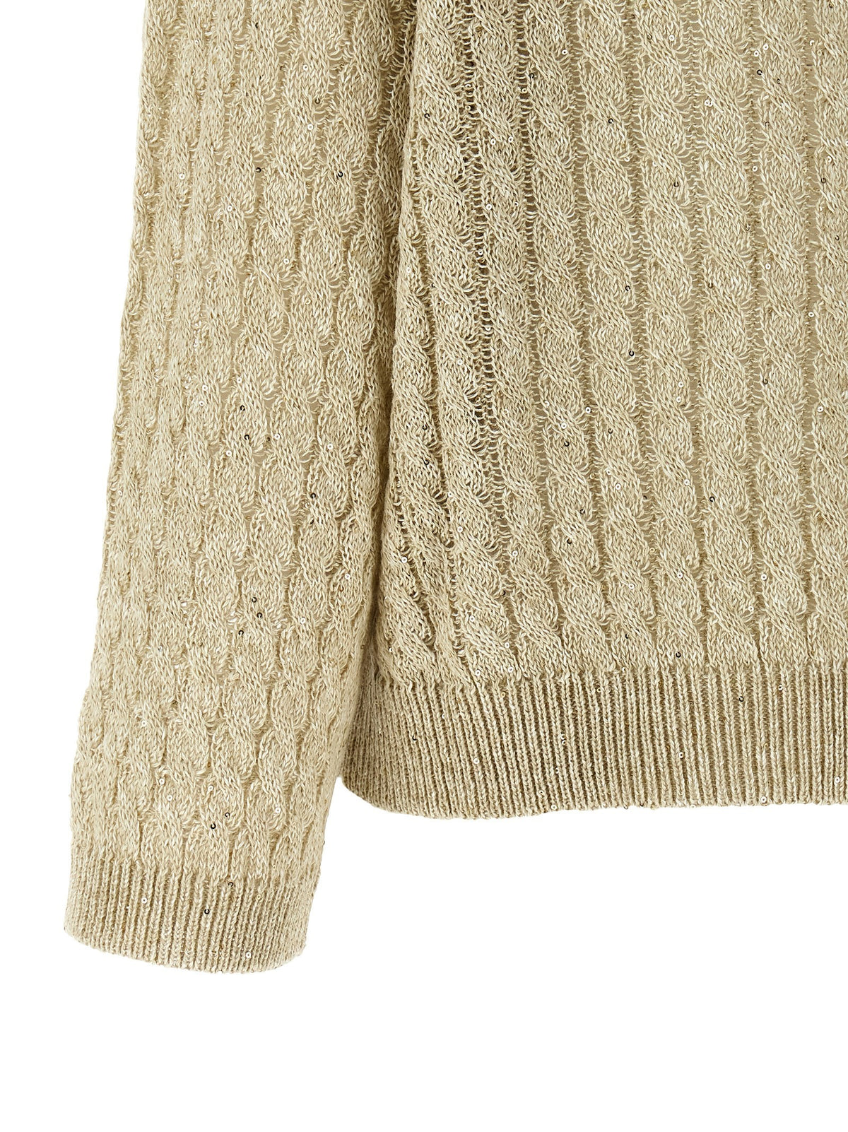 Brunello Cucinelli - 'Dazzling Cable' sweater