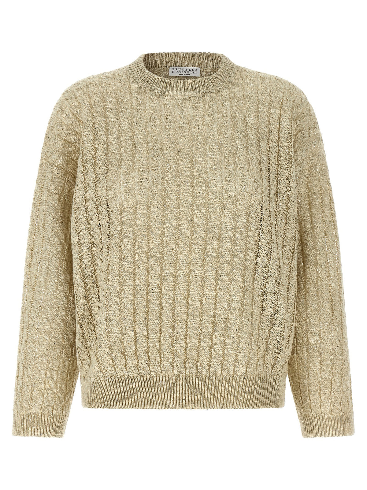 Brunello Cucinelli - 'Dazzling Cable' sweater