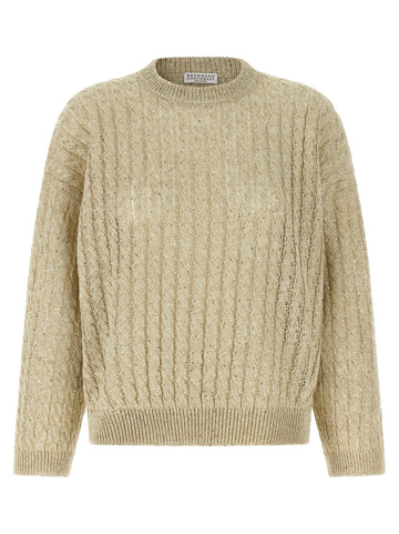 Brunello Cucinelli - 'Dazzling Cable' sweater