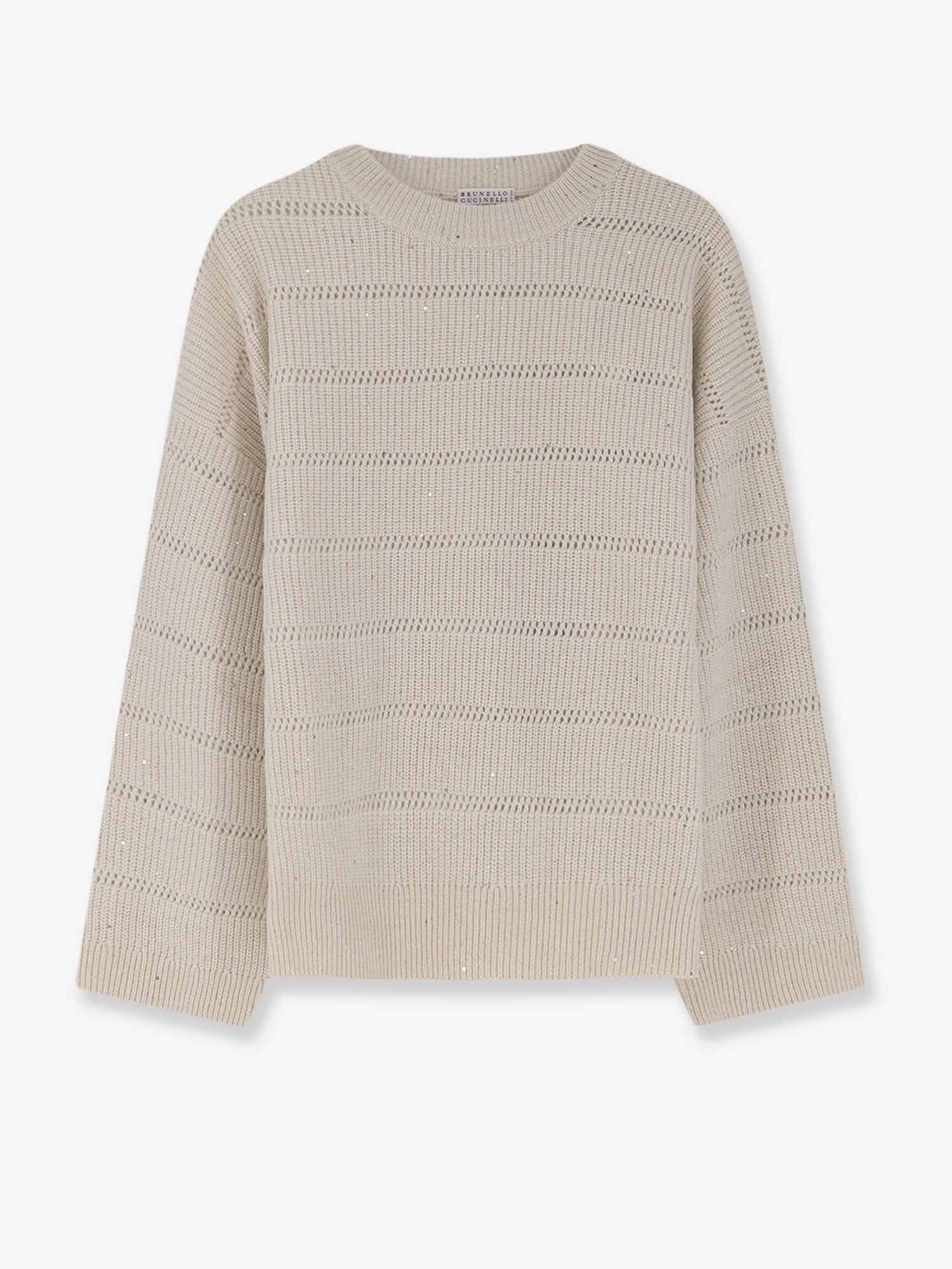 Dazzling cashmere and wool sweater
