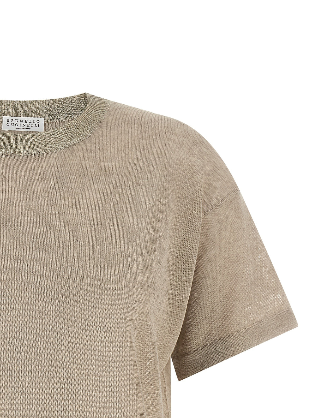 Brunello Cucinelli - 'Dazzling Collar' sweater