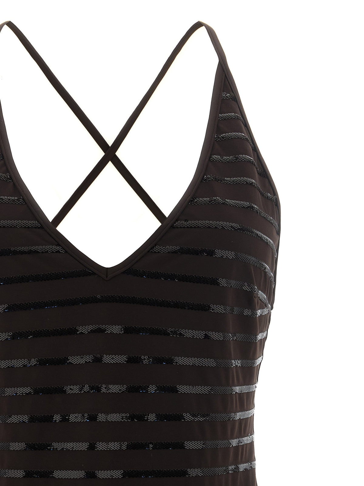 Brunello Cucinelli - 'Dazzling Stripes' one-piece swimsuit